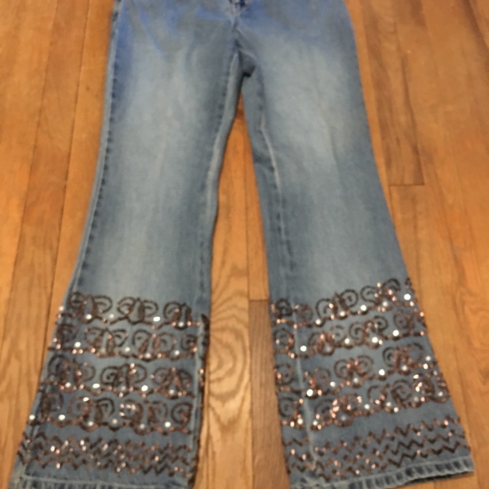 Vintage Embellished Jeans